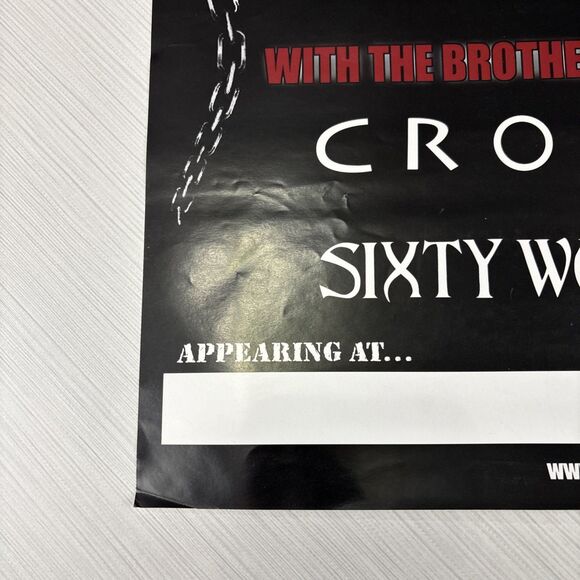 Penchant For Violence Tour 2000 Promo Poster Black Label Society 18x24” RARE!! - Picture 2 of 6